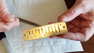 Basic Reed Gapping & Fine Tuning for Harmonicas