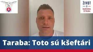 Taraba: Toto sú kšeftári