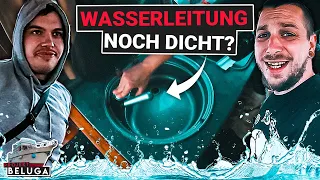 SIND unsere WASSERLEITUNGEN noch DICHT? - Stahlboot Refit EP.04 | Projekt Beluga