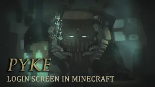 League of legends Pyke, The Bloodharbor Ripper Login Screen - Minecraft Wallpaper