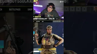 TimTheTatman Has A Lookalike in Rainbow Six Siege??? #shorts #r6siege