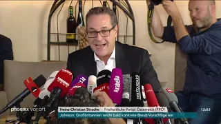 Heinz-Christian Strache (FPÖ)  kündigt seinen Rückzug aus der Politik an (01.10.10)