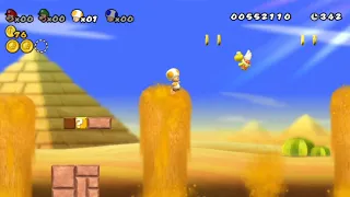 New super mario bros wii world 2 complete (4 players but they are synchronized)