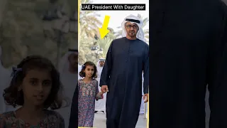 UAE 🇦🇪 President Sheikh Mohammed bin Zayed & his daughter #dubai #viral #faz3