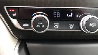 Honda Auto Climate Control