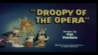 Tom & Jerry kids droopy of the opera title card with Latin American voiceover