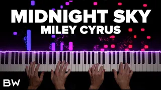 Miley Cyrus - Midnight Sky | Piano Cover by Brennan Wieland