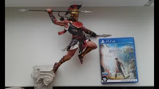 Unboxing SPARTAN EDITION Assassin's Creed Odyssey STATUES Alexios & Kassandra