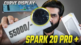 Killer Phone In 55k |🔥Curved 120hz Display,8/256gb,108MP | Tecno Spark 20Pro Plus Price In Pakistan🔥