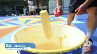 Basketball Court Transformation with Scotch® Painter's Tape - :15 seconds