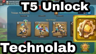 Lords Mobile Unlock T5 Technolabe