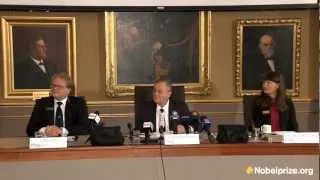 The 2012 Nobel Prize in Chemistry: Announcement and press conference
