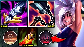 RIVEN'S NEW PAGE MAKES YOU UNSTOPPABLE (VERY STRONG) - S12 RIVEN GAMEPLAY! (Season 12 Riven Guide)