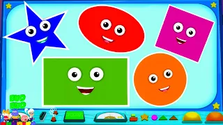 Ten Little Shapes + More Learning Songs & Rhymes for Kids