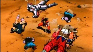 Goku Mata a Los Hombres De Turles