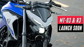 Finally Yamaha MT-03 & R3 Launch Soon in India : Launch Date & Price !!