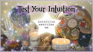 Test Your Intuition #22 | Intuitive Exercise Psychic Abilities