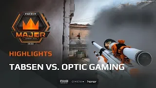 Highlights: TabseN vs OpTic Gaming, FACEIT Major: London 2018 - New Challengers Stage