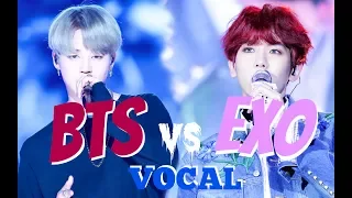 BTS VS EXO Part 1 : VOCALS ( live)