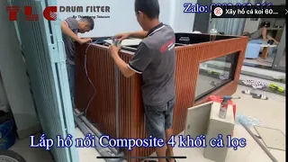 Hồ Composite nuôi cá Koi