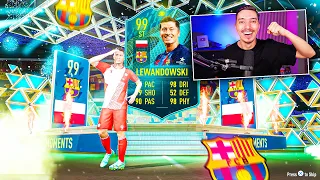 NOUL LEWANDOWSKI 99 ESTE UN ABSOLUT GOLGHETER !!! FIFA 22 ROMANIA !!!