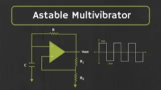 Astable Multivibrator (using op-amp) Explained