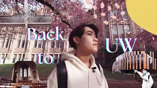 A day in my life at the University of Washington | Computer Science major | Cherry Blossom at UW