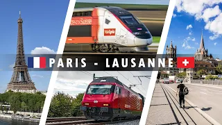 [ Vlog Train ] Train Paris - Lausanne / TGV Lyria & Train IR 90 SBB CFF FFS