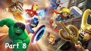 Lego Marvel Superheros Walkthrough Gameplay part 8 1/2 (No Commentary)