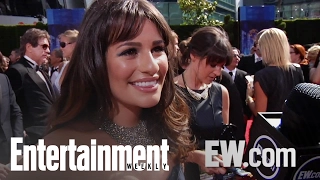 Lea Michele Of 'Glee' Interview | Emmys 2010 | Entertainment Weekly