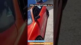 Bmw E39 300hp diesel tuned engine 🔥🔥🔥 Orange rocket from Bulgaria 🚘🏆😎