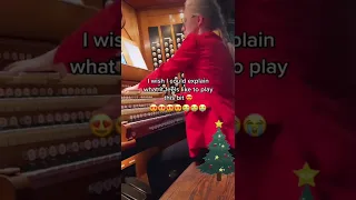 Playing this gives me goosebumps #organ #organtok #pipeorgan #christmas #oholynight #royalalberthall