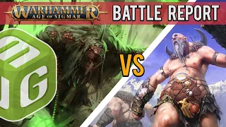 Sons of Behemat vs Skaven Age of Sigmar 3rd Edition Battle Report Ep 158