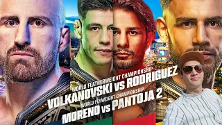 💎Чистый ПРОГНОЗ на UFC 290: Волкановски против Родригеса