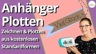 Einfache Geschenkanhänger mit Cricut Joy plotten und beschriften - mit kostenlosen Dateien