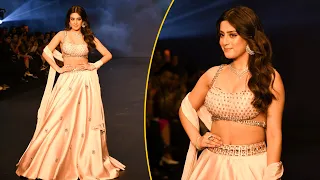 Isha Malviya Sizzles The Ramp At The Bombay Times Fashion Week In A Classy-Charismatic Pink Outfit