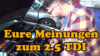 Eure Kommentare zum A6 2.5 TDI und Hallenupdate - der Müll ist fast KOMPLETT weg.