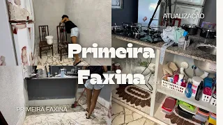 PRIMEIRA FAXINA NA CASA NOVA / ATUALIZAÇÕES / COMPREI UM CELULAR NOVO