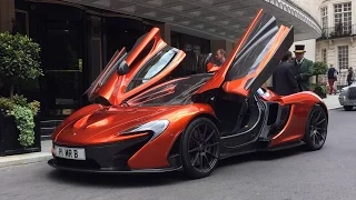 POV chasing McLaren P1 through London