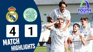 Real Madrid  vs Celtic  Highlights | UEFA Youth League