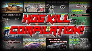 Hog Hunting Kill Shot Compilation: 30 Kill Shots!