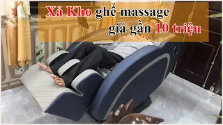 Ghế massage thế hệ mới giá rẻ chưa tới 10 triệu, màn hình cảm ứng tiếng việt dễ dùng | RoyalDecorHN