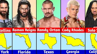 State Of Famous WWE USA 🇺🇲 Wrestlers