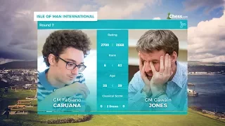 Chess.com Isle of Man International: Round 7 | Caruana's Opening Attack