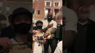 LeBron James Signs Autographs and Takes Pictures With This Family Who Waited Eight Hours To See Him