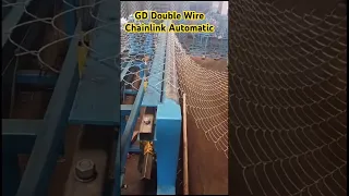 Chain link Fully automatic fencing machine @gdworks2023