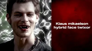 Klaus mikaelson hybrid face scene pack twixor