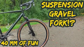 ALL NEW Suspension Gravel Fork from STATE BICYCLE CO. #gravelbike