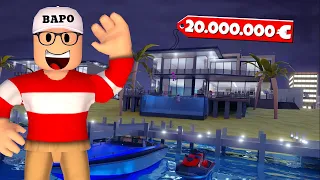 Ich baue meine 50.000.000 STRAND VILLA in Roblox! (Mega Mansion Tycoon)