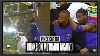 Vince Carter's EPIC DUNK on Dikembe Mutumbo! | 1999.03.13